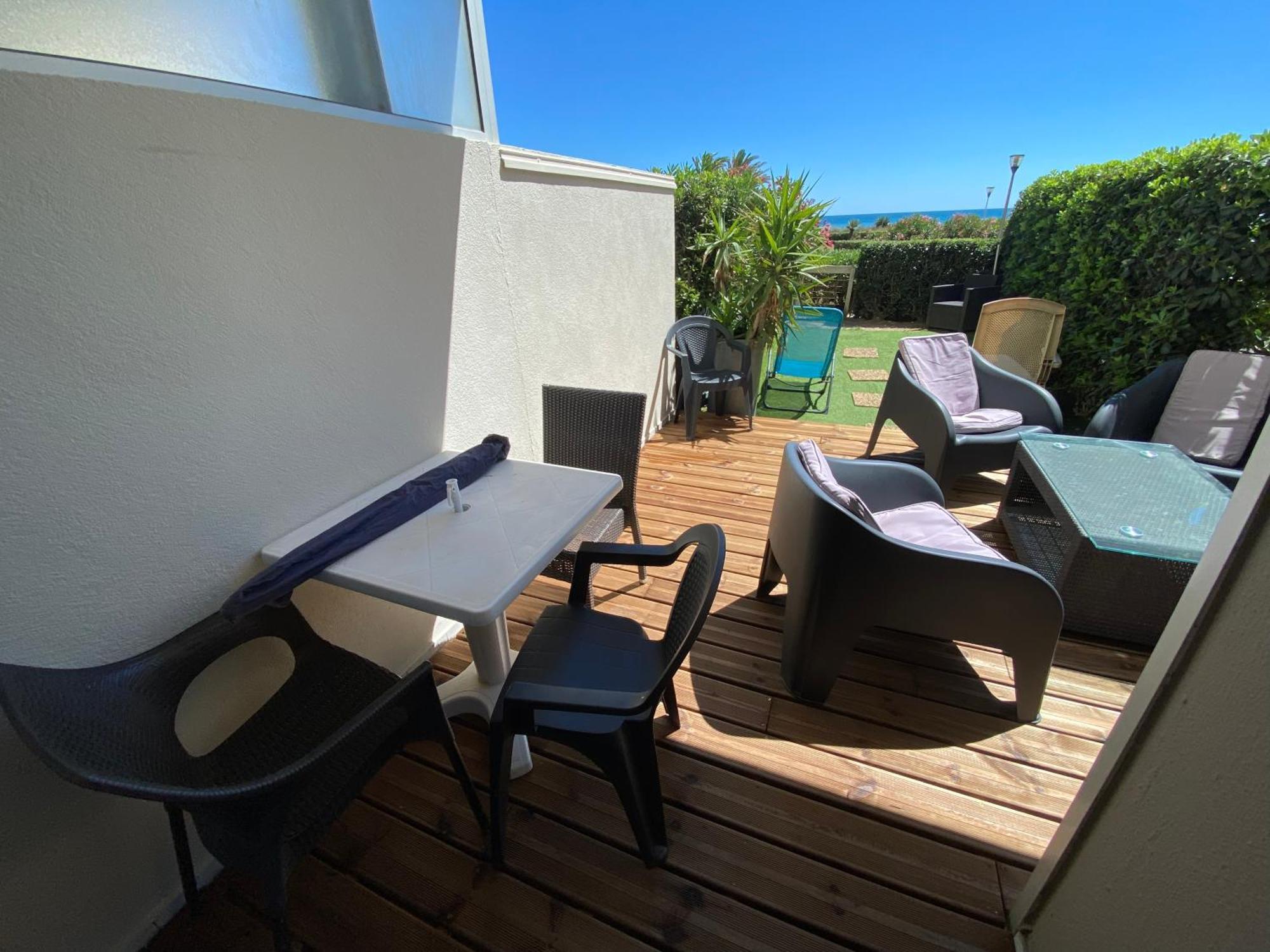 Apartament Les Pieds Dans L'Eau Canet-en-Roussillon Zewnętrze zdjęcie