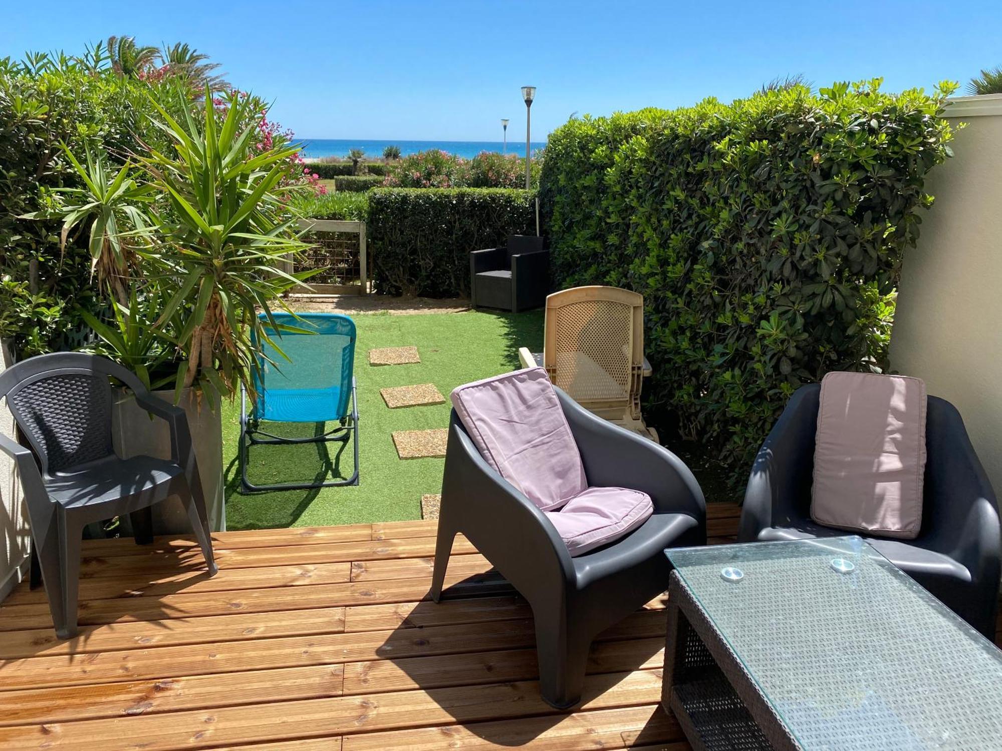 Apartament Les Pieds Dans L'Eau Canet-en-Roussillon Zewnętrze zdjęcie